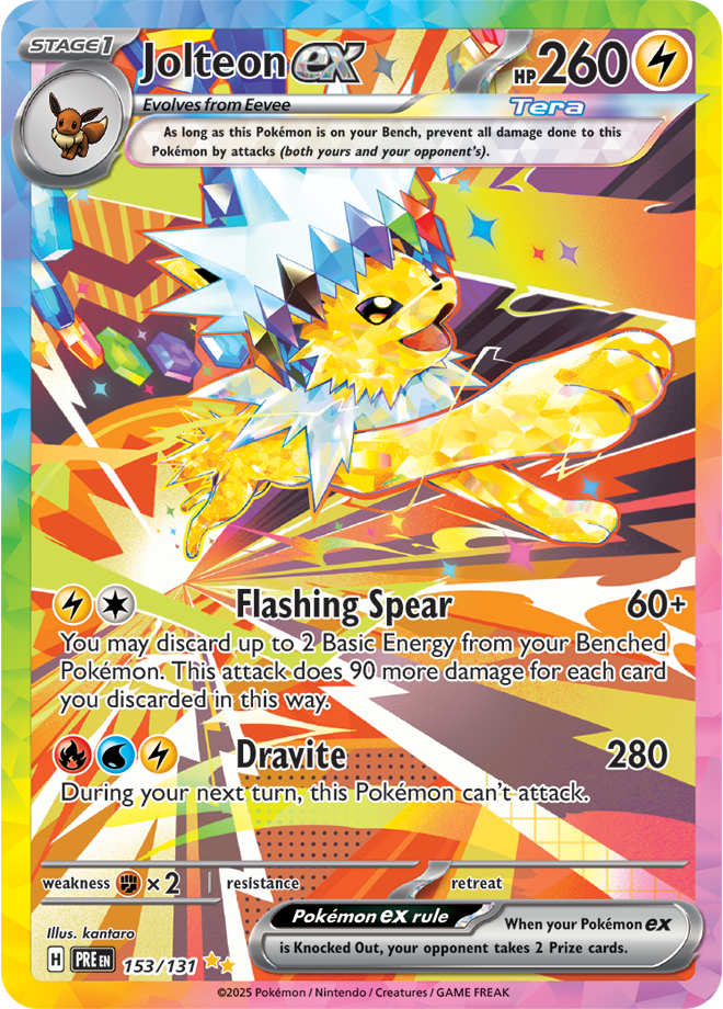 Prismatic Evolutions Booster pack (Live Breaks Only)
